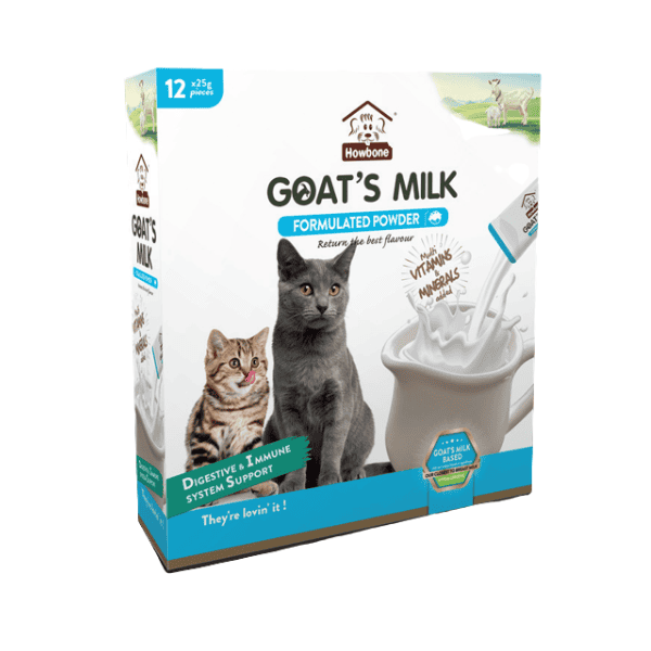 אבקת חלב לגורי חתולים 300ג' מחולק למנות
